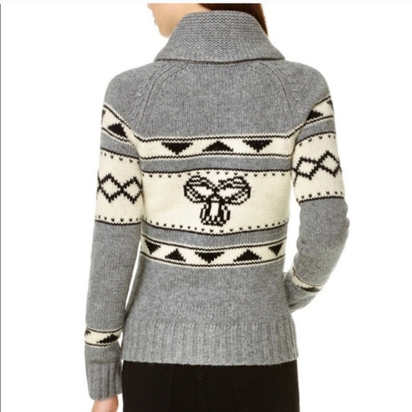 TNA ARITZIA Sea to sky Women's sweater 100% Lambswool, 2Pockets Knitted Small - Picture 2 of 10